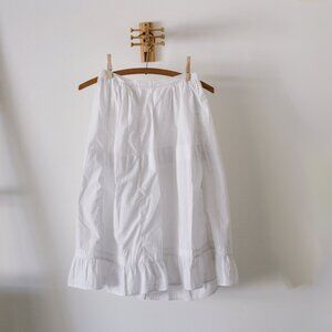 Antique Prairie Petticoat Cotton Skirt